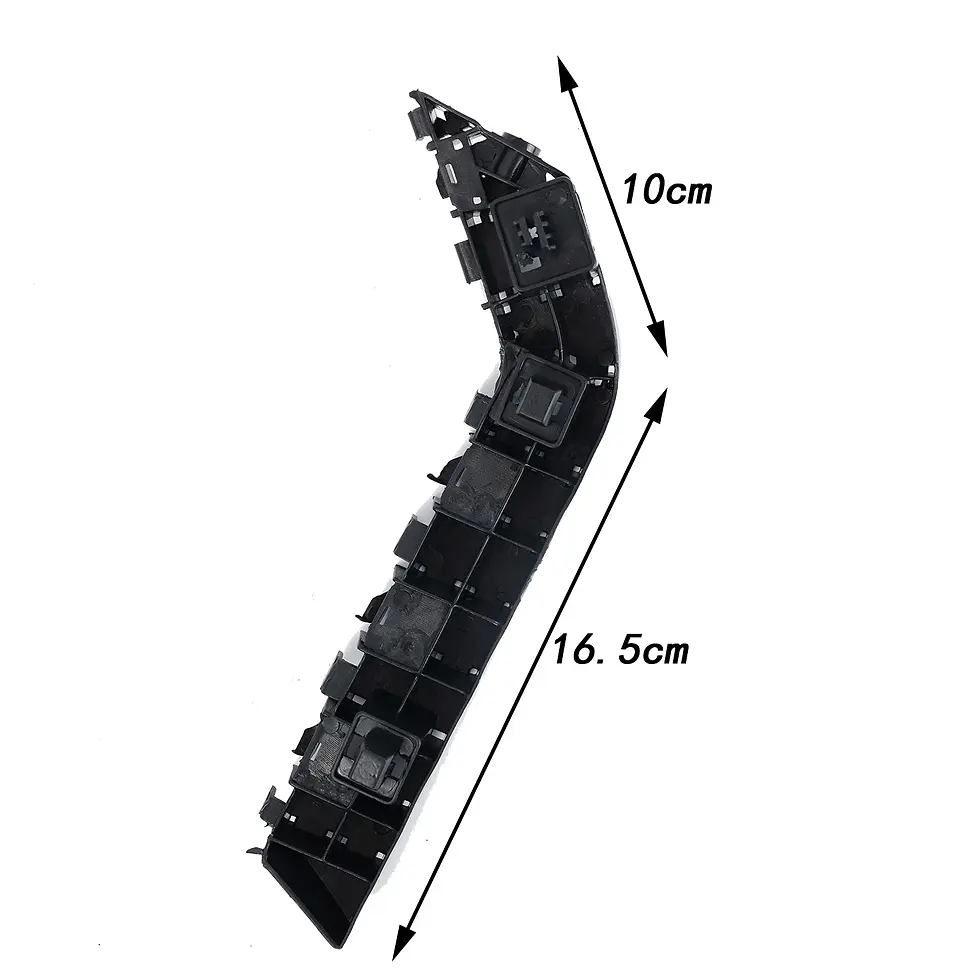 Thumbnail: Pair Front Left Right Bumper Guide Mount Bracket Grille Retainer For Honda Civic