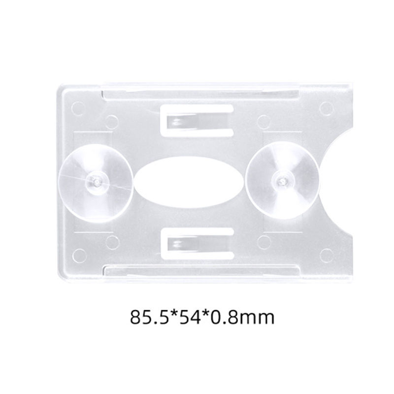 Thumbnail: Car Card Holder Parking Ticket Sleeve Clip Cover for Windshield Glass Tag ID IC
