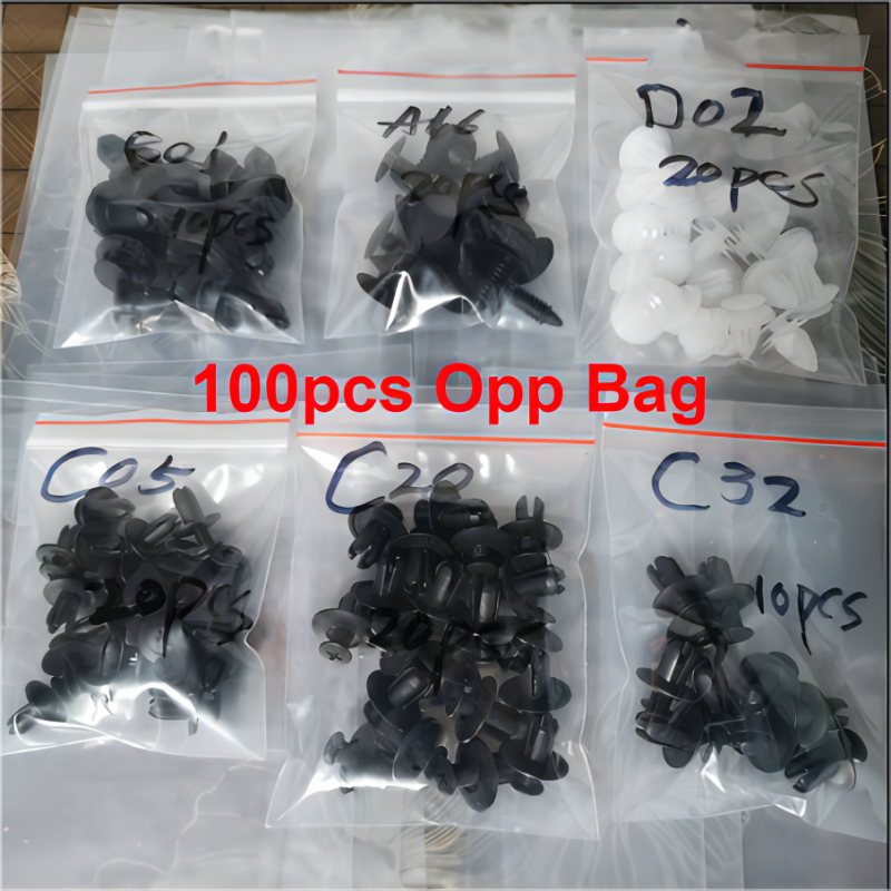 Thumbnail: 50X Universal Dash Door Panel Trim Push Fastener Clip For Audi A3 A6 A8 R8 TT VW