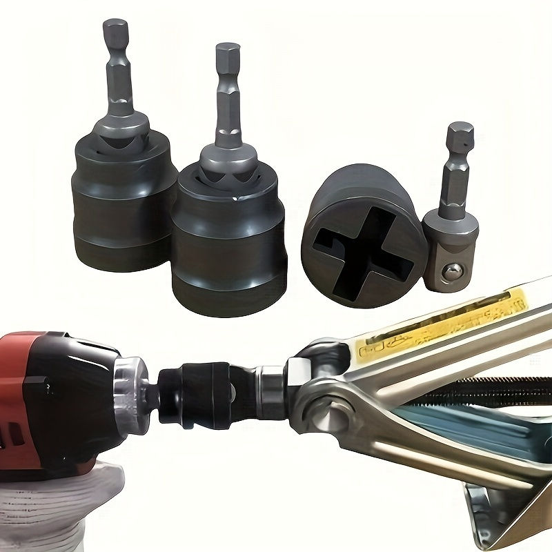 Thumbnail: Car Jacks Lifting Equipment Scissor Jack Adapter Rod 1/2 Inch Wrench Electric Dr