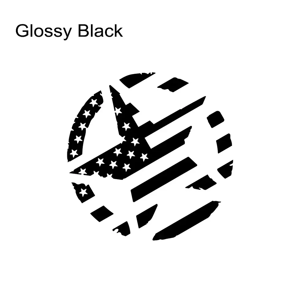 Thumbnail: USA American Flag Military Star Style Sticker For Car Auto Truck SUV Pickup Vehi