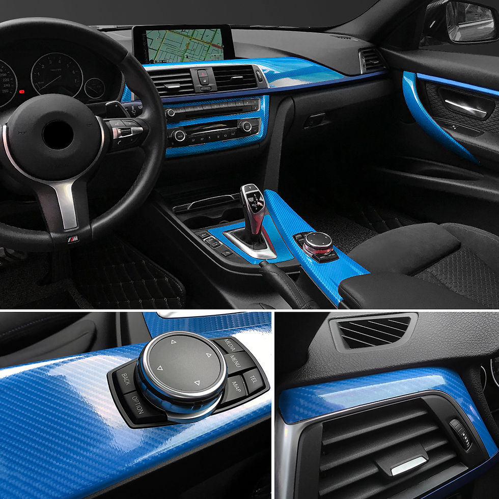 Thumbnail: Car Styling 50*200cm DIY High Glossy 5D Carbon Fiber Vinyl Wrap Film Motorcyle A