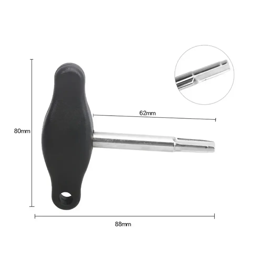 Thumbnail: Plastic Oil Drain Plug Screw Removal Installer Wrench Assembly Tool Wrench Tool