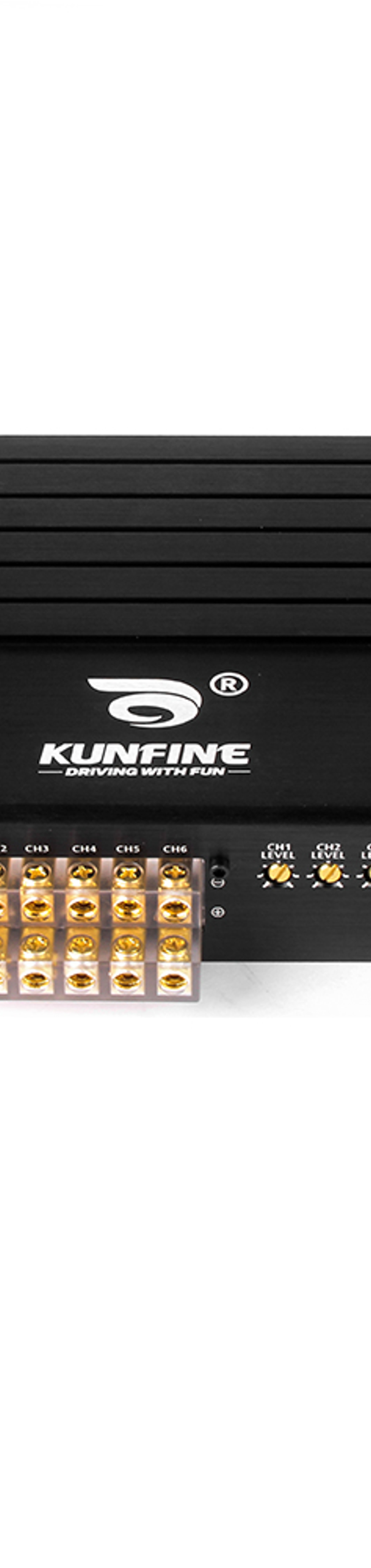 Car Audio Modification 150W Class AB 6 Channels Audio Power Amplifier Bass Power