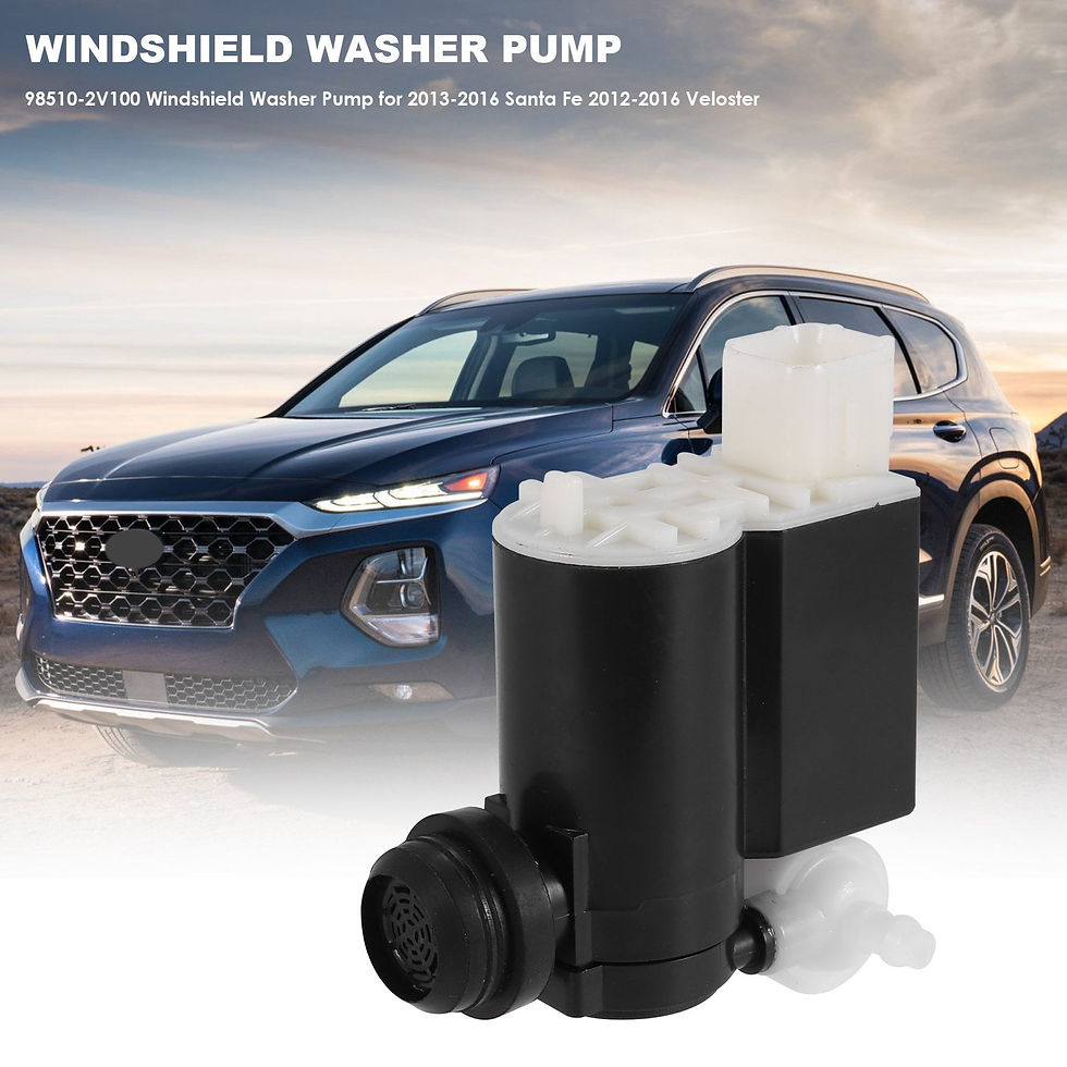 Thumbnail: 98510-2V100 Windshield Washer Pump for 2013-2016 2012-2016 Washer Fluid Pum..