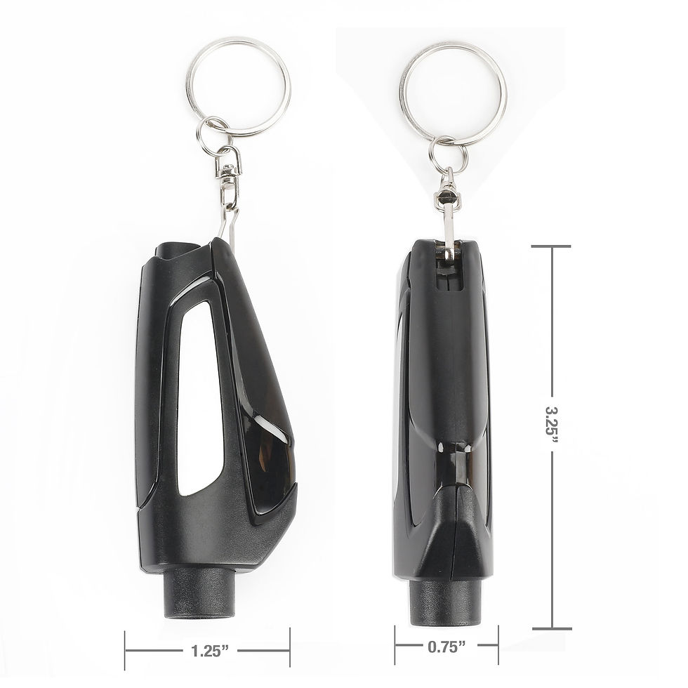 Thumbnail: 2-In-1 Rescue Tool Seatbelt Cutter & Window Breaker, Model 7838, 1Oz