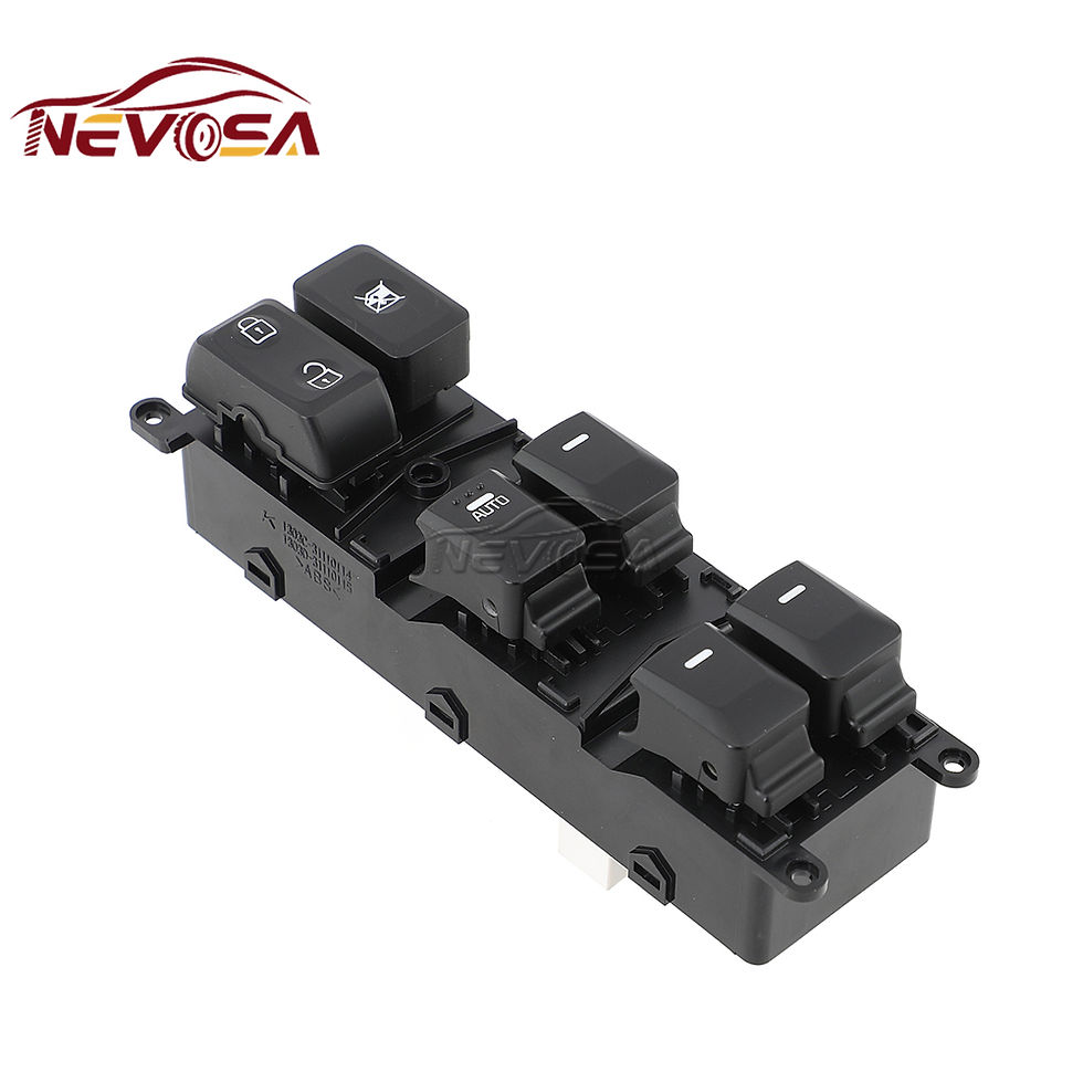 Thumbnail: NEVOSA 93570-1W157 Front Left Driver Side Electric Power Window Switch For 2015