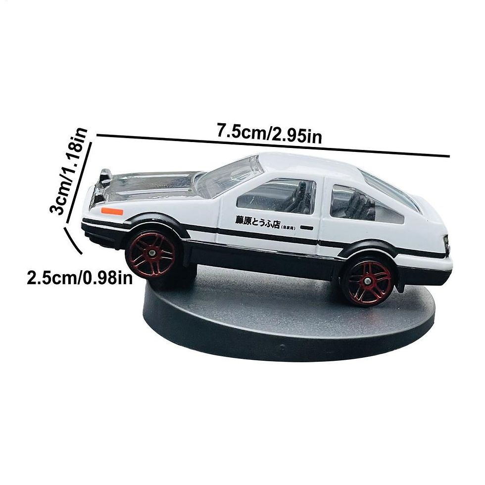 Thumbnail: Initial D AE86 Fujiwara Racing Car Model Drift Car Model Statue Adornments Auto