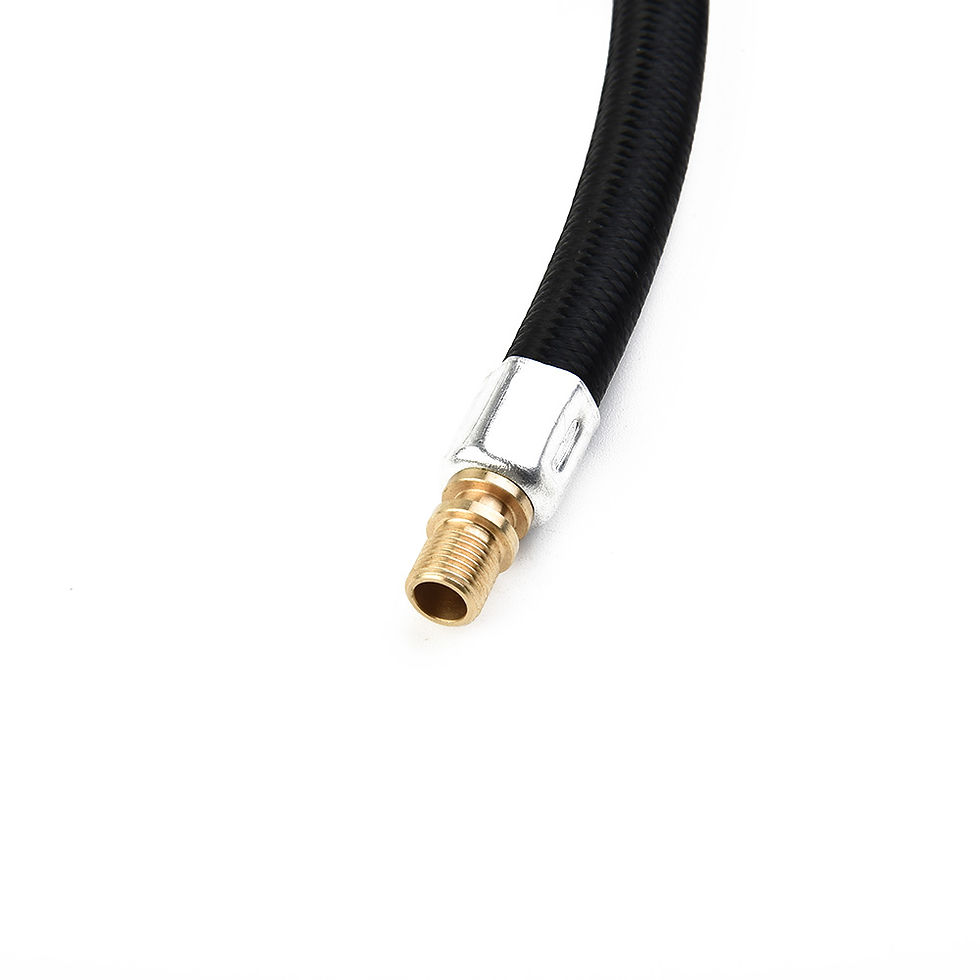 Thumbnail: 60cm Car Tire Valve Connect Pipe Chuck Inflator Air Pump Extension Adapter Air I