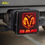 Thumbnail: Bully - Square Hitch Cover with Brake Light with Dodge Logo for 2" Receiver..