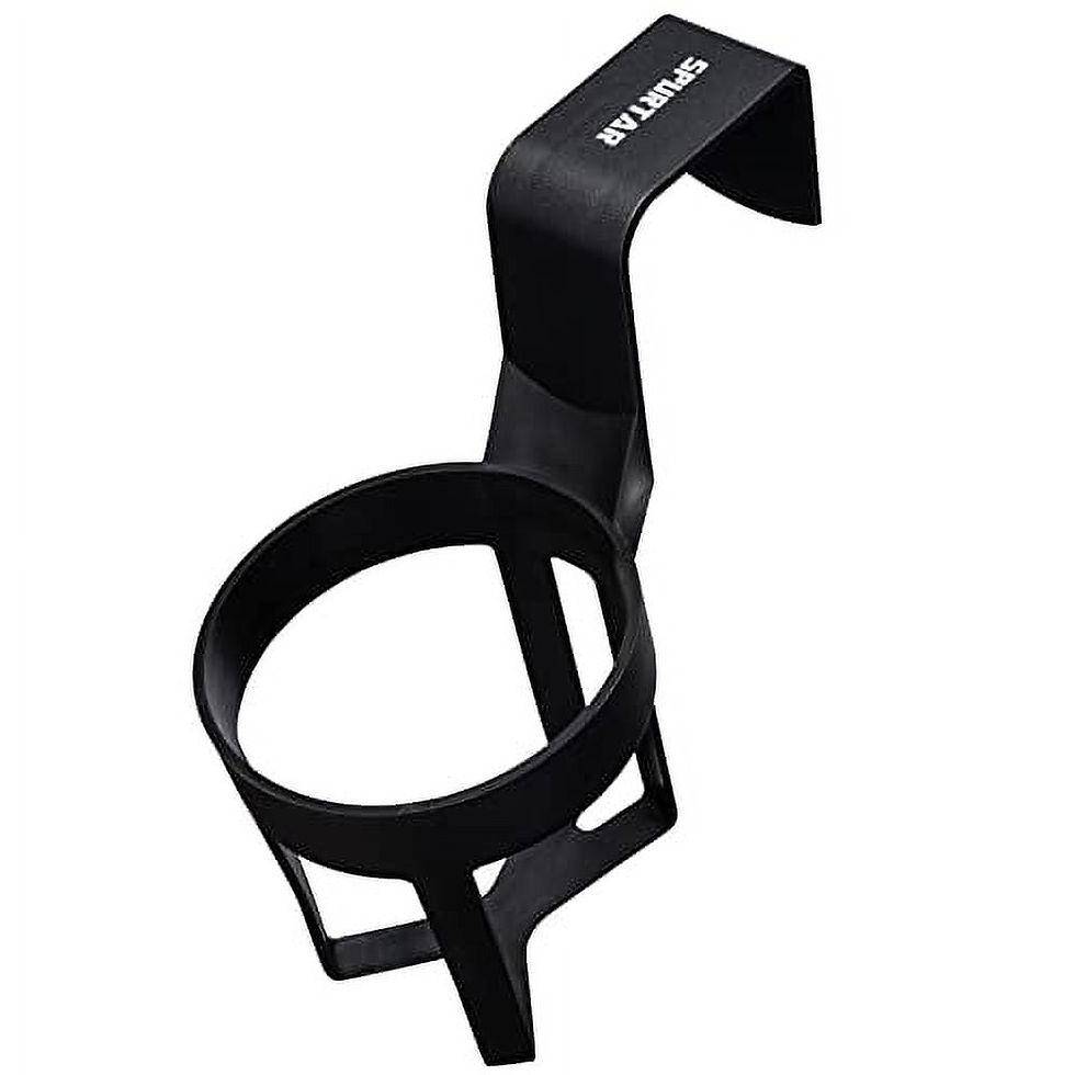 Thumbnail: 2pc Black Auto Car Vehicle Drink Cup Holders Can Bottle Container Hook for ..