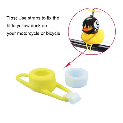 Thumbnail: Broken Wind Rubber Duck Car Ornaments Yellow Duck Car Dashboard Decorations Cool