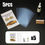 Thumbnail: 5-Pack Auto Glass Nano Repair Fluid Car Windshield Resin Crack Tool Kit Upg..