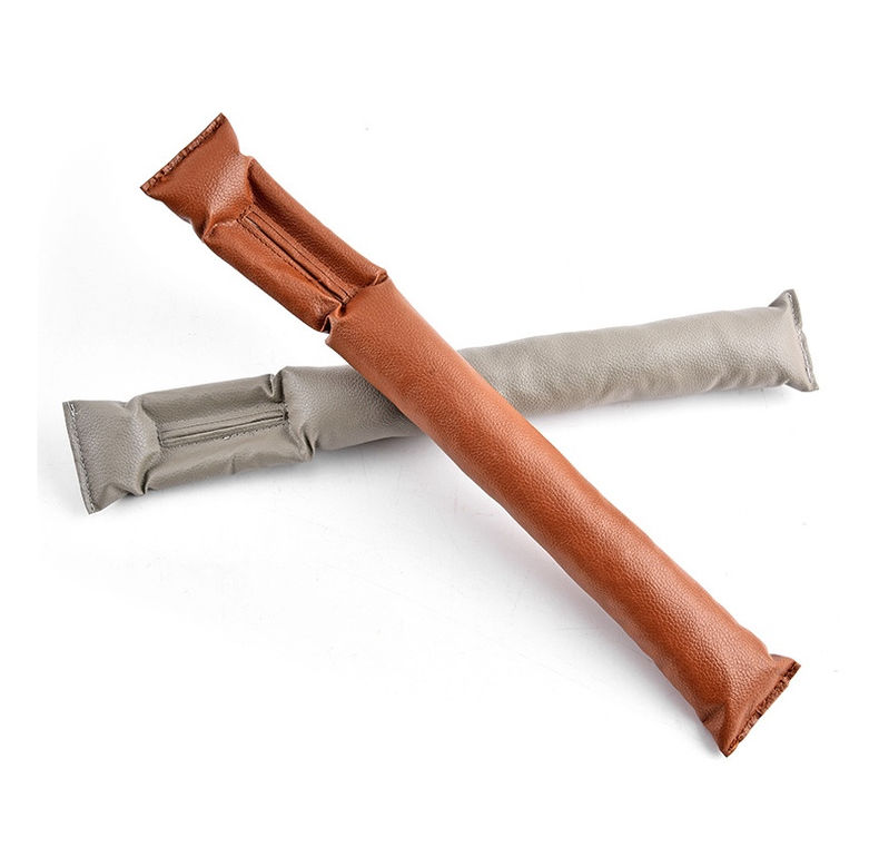 Car Seat Gap Filler Soft Car Shaped Pads Leather Leak Pads Filler Shims Universa