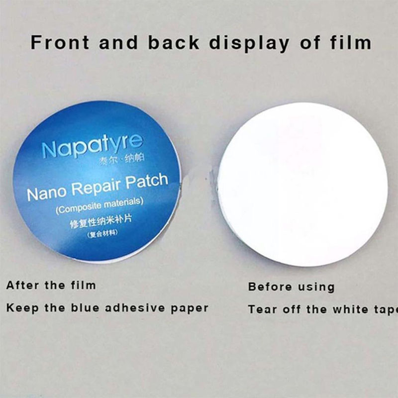 Thumbnail: 2/5PCS Quick Self Adhesive Cold Patch Film Drying Rubber Inner Automobile Tube T
