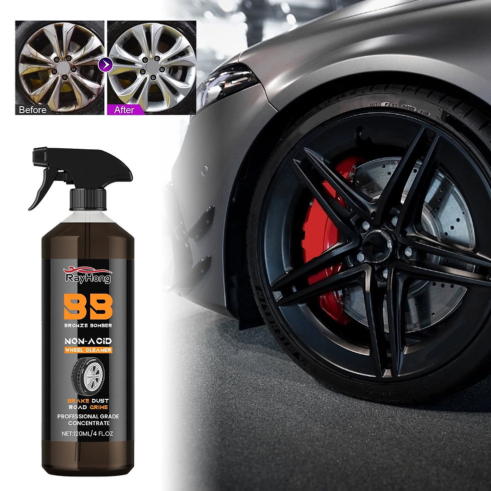 Wheel Cleaner and Remover - Say Goodbye to Dirty Tires and Wheels! Safe for..