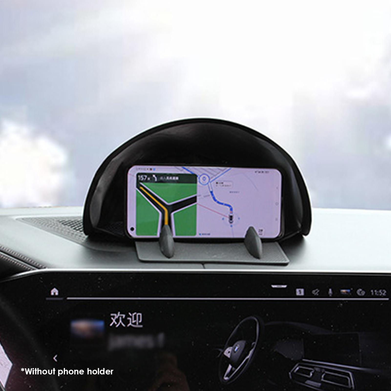Car Cell Phone GPS Sun Shade Anti-Glare Foldable Navigation Screen Protector Nav