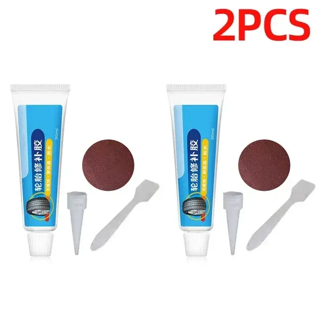 Thumbnail: Tire Repair Black Glue Strong Rubber Wear-resistant Non-corrosive Car Instant St
