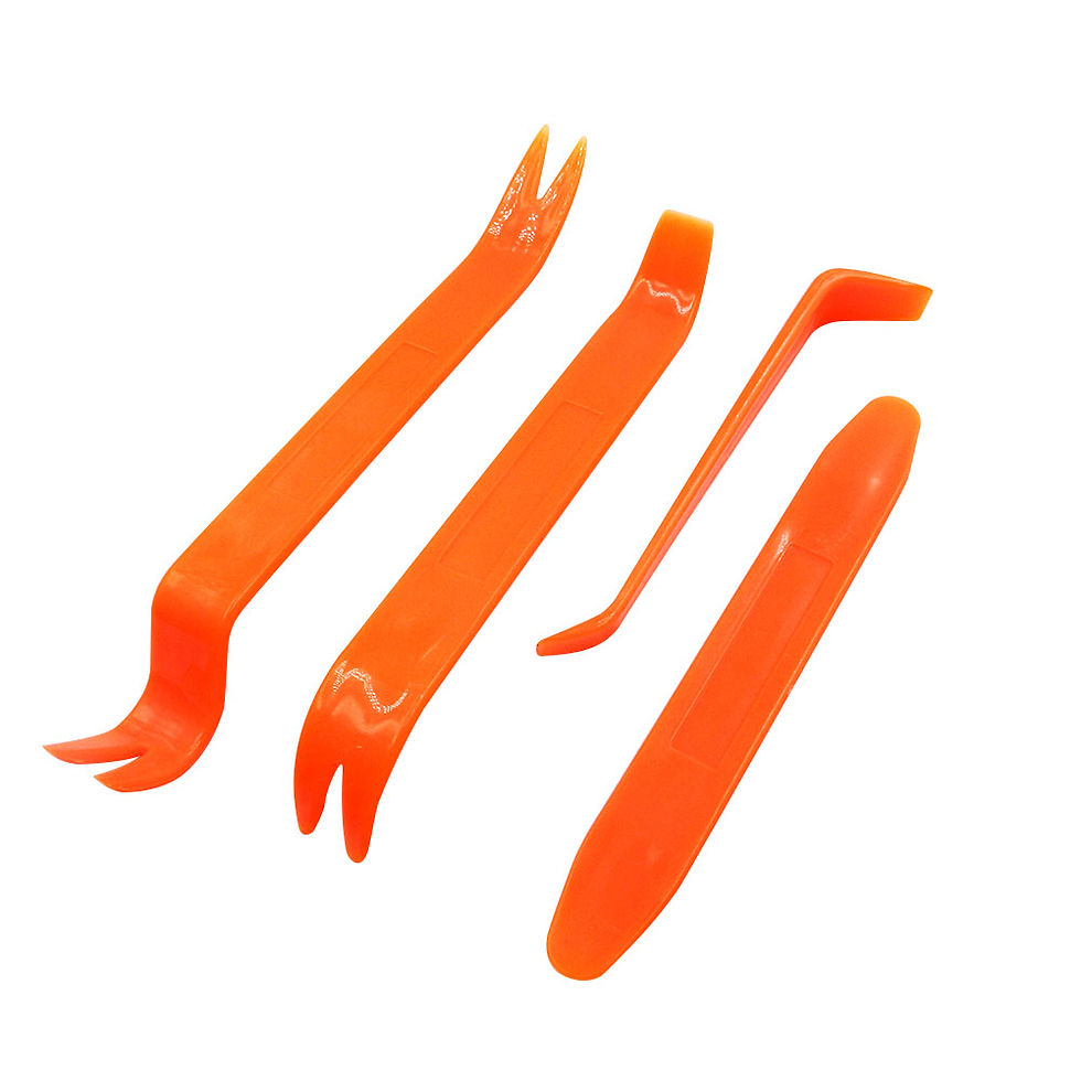 Thumbnail: 4pcs/Set Portable Car Panel Removal Tool Kit Nail Puller Radio Audio Door Pry Re