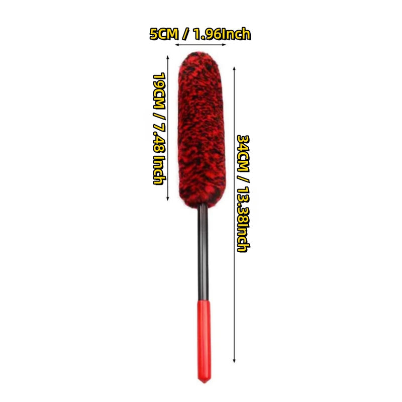 Thumbnail: Car Wheel Detailing Brushs Bendable Wheel Woolies Auto Cleaning Tools for Car Ri