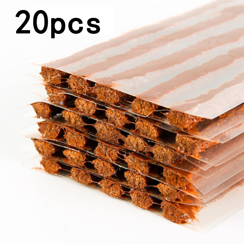 Thumbnail: Tire Repair Strip Auto Motorcycle Tubeless Tyre Wheels Puncture Plug Seal Tape R