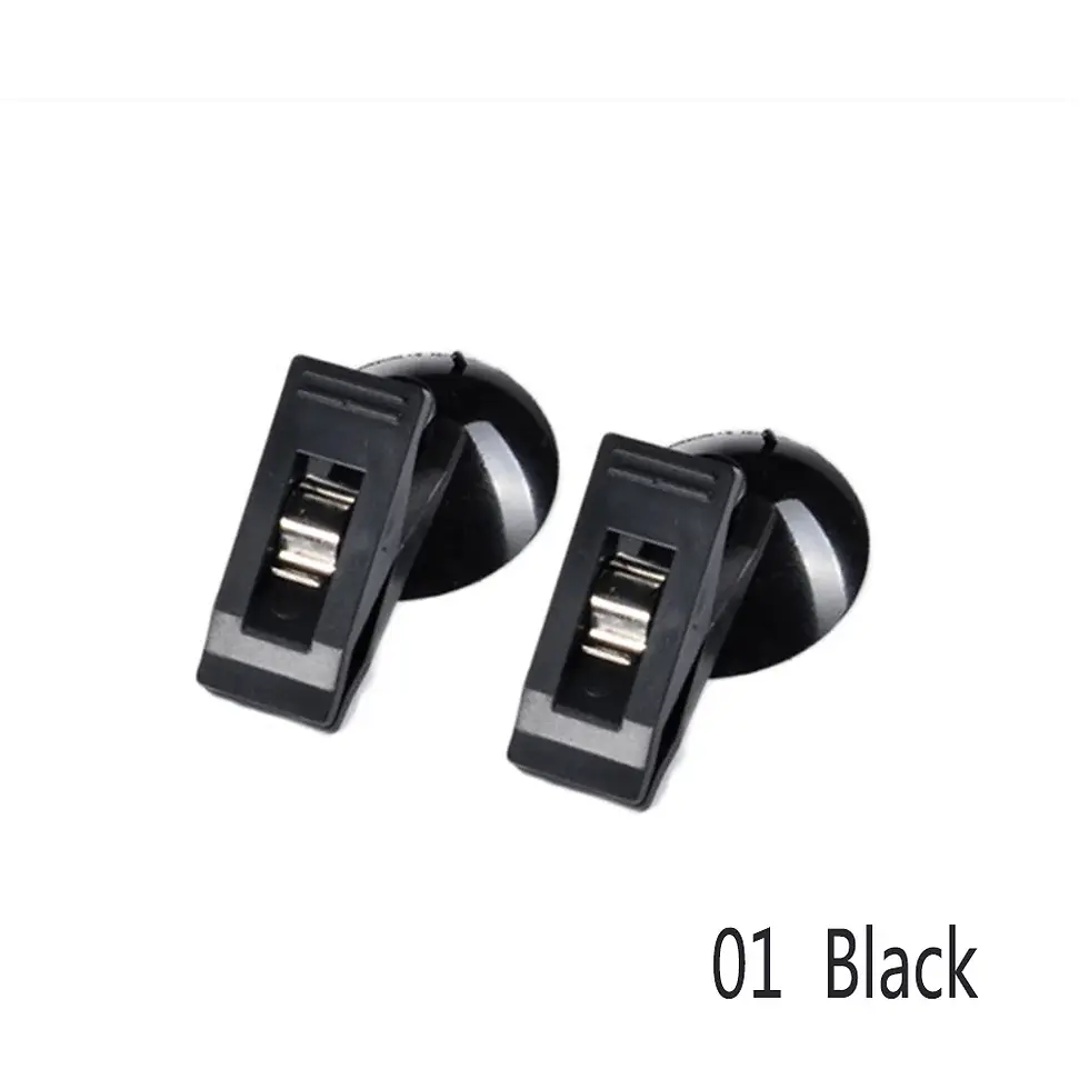 Thumbnail: 2pcs New Car Styling Windshield Parking Card Ticket Auto Window Mount Sucker Cli
