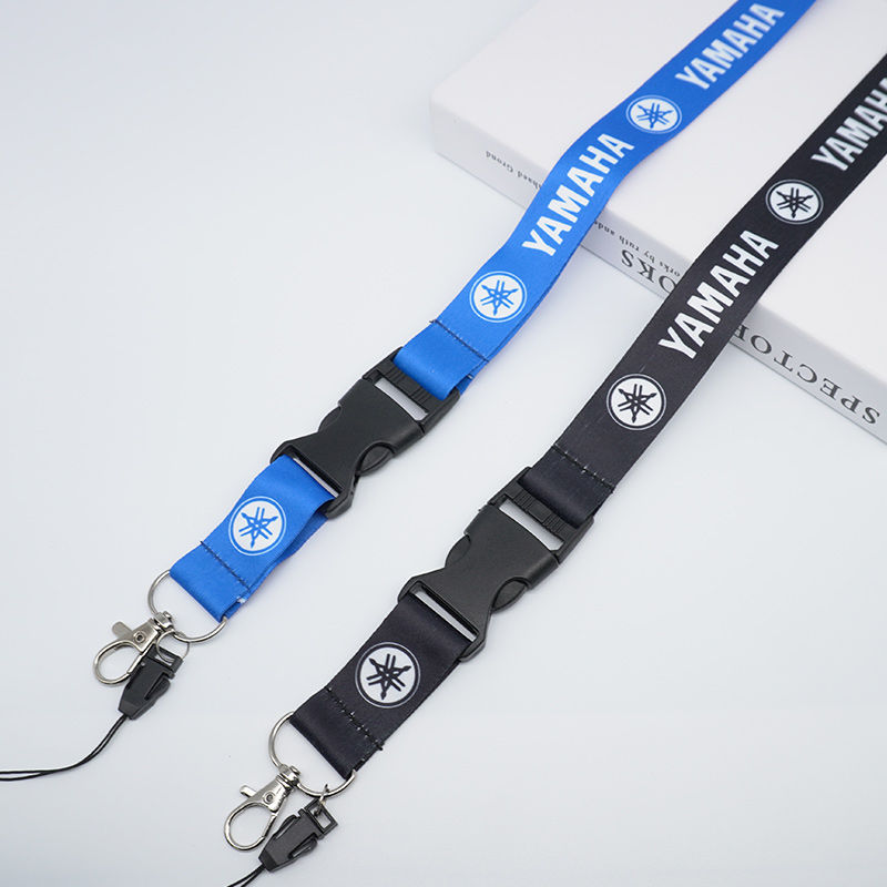 Thumbnail: For R1 R3 R25 Mt-09 Gift Pendant Keychain Neck Strap Lanyard Motorcycle Car Mobi