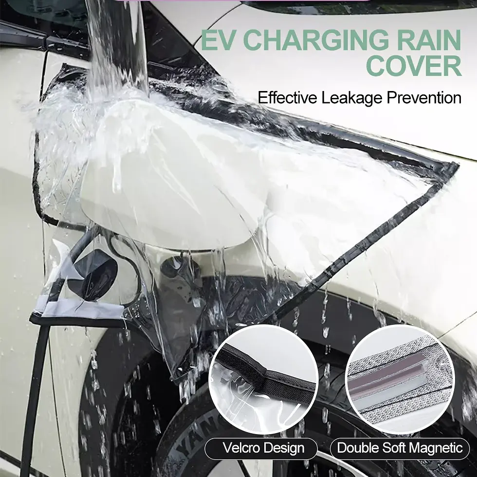Thumbnail: Energy Vehicle Charging Port Rain Cover Electric Car Charging Gun Protector Port