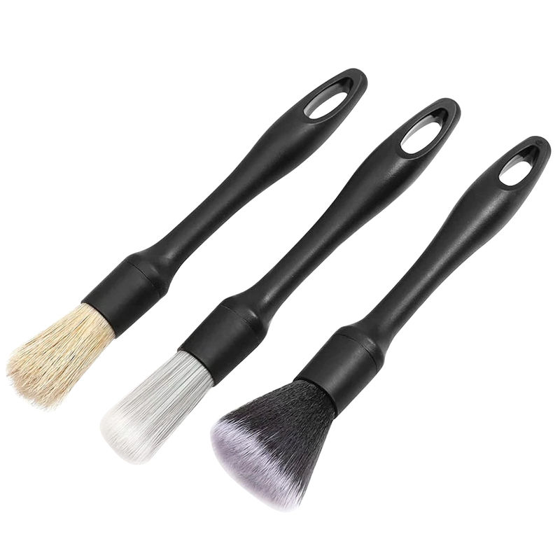 Thumbnail: Car Detailing Brush Set Car Cleaning Brushes Sponges Towels for Car Air Vents Ri