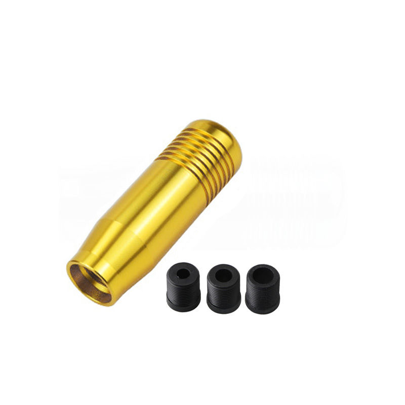 Thumbnail: 8.5cm Aluminum Gear Shift Knob Stick Manual Transmission Universal Car Extended