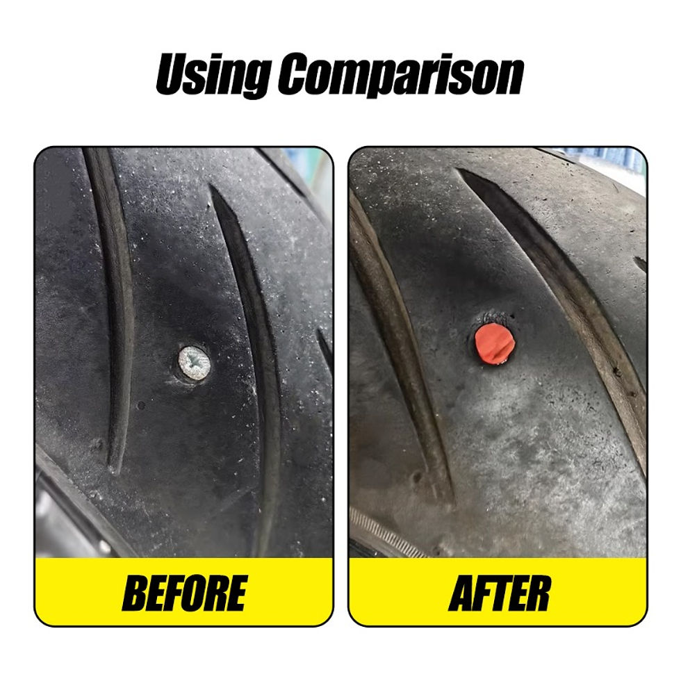 Thumbnail: 180pcs Car Rubber Tire Patch Mushroom Head Tire Repair Universal Motorcycle Elec