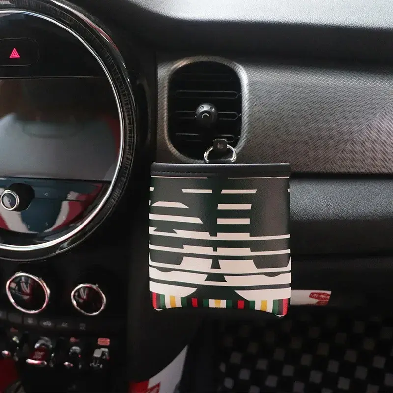 Thumbnail: Car Air Vent Outlet Storage Bag For MINI COOPER F54 F55 F56 F60 R55 R56 R60 Acce