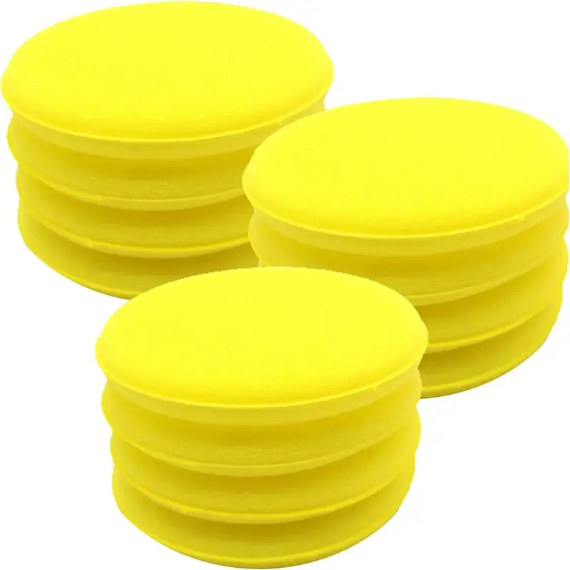 Thumbnail: Car Waxing Foam Polish Sponges Applicator Detail Washing Pads Wax Soft Sponge Cl
