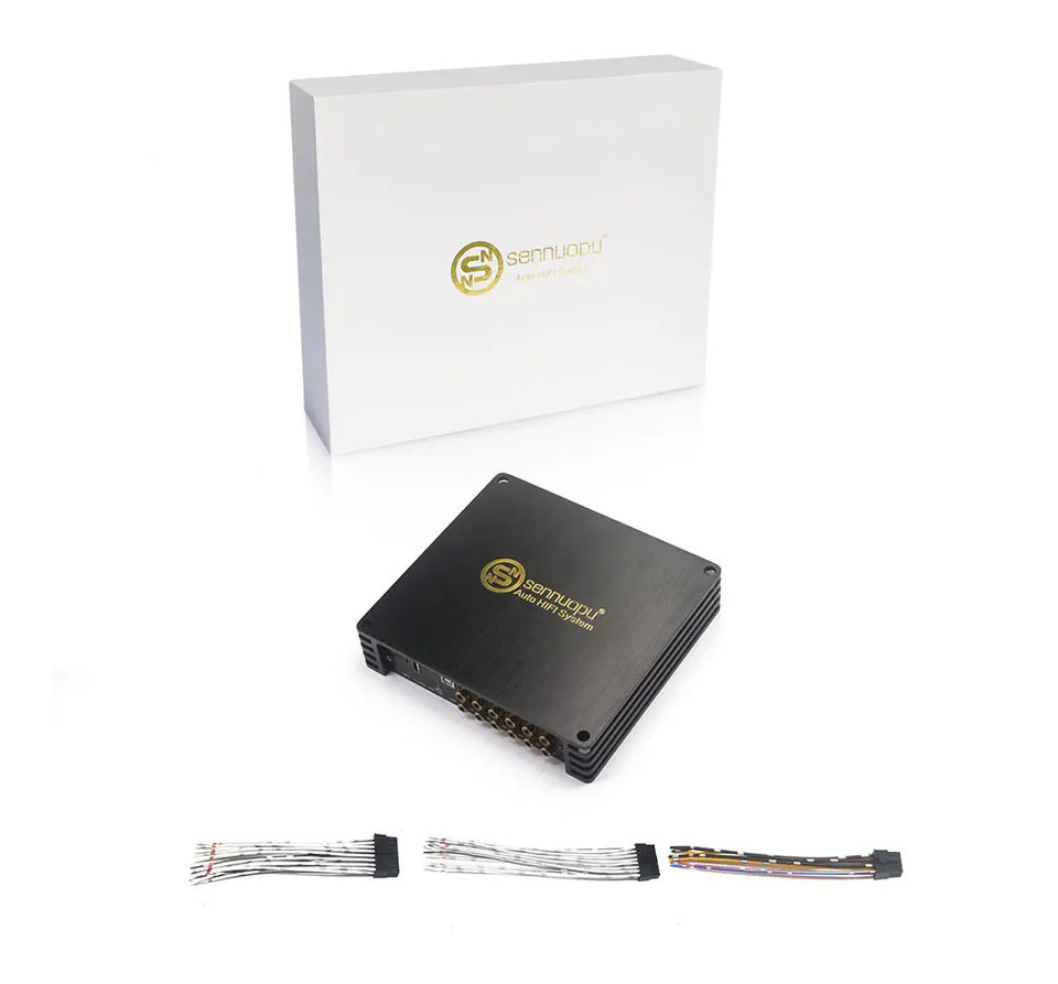 Thumbnail: Sennuopu DS-M10Pro Car Audio 8 CH Amplifier with 10 CH DSP Processor Bluetooth A