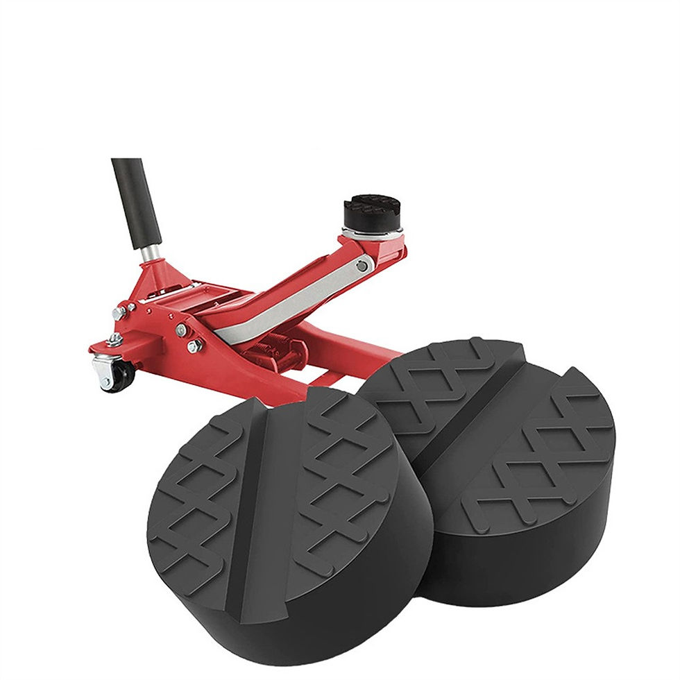 Thumbnail: Car Lift Jack Stand Rubber Pads V-groove Car Jack Rubber Pad Anti-slip Rail Prot