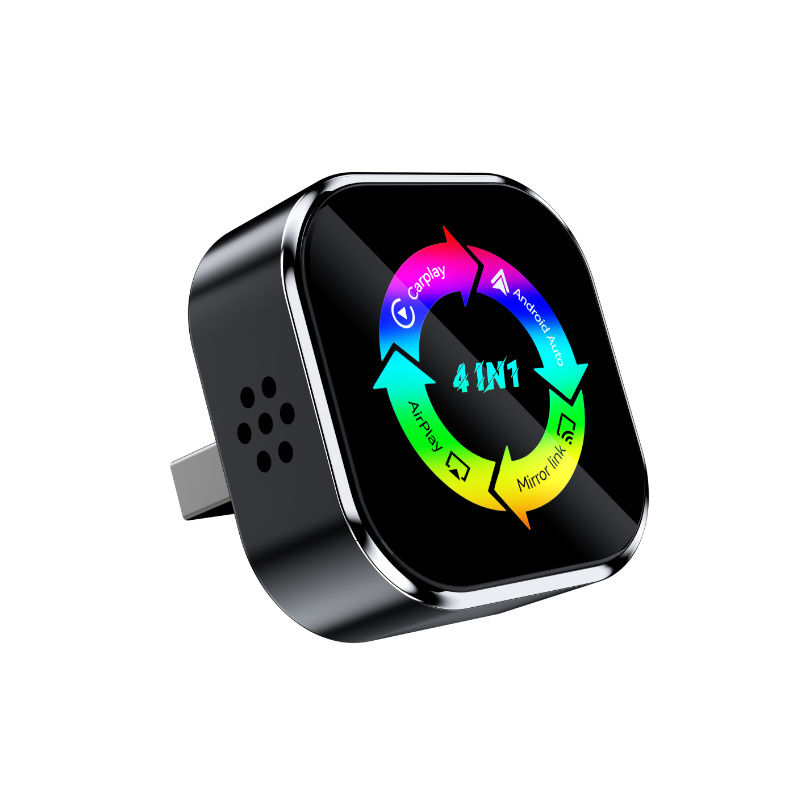 Thumbnail: New 4in1 Wireless Carplay Adapter for Airplay Mirror Link WiFi+BT Smart Car Syst