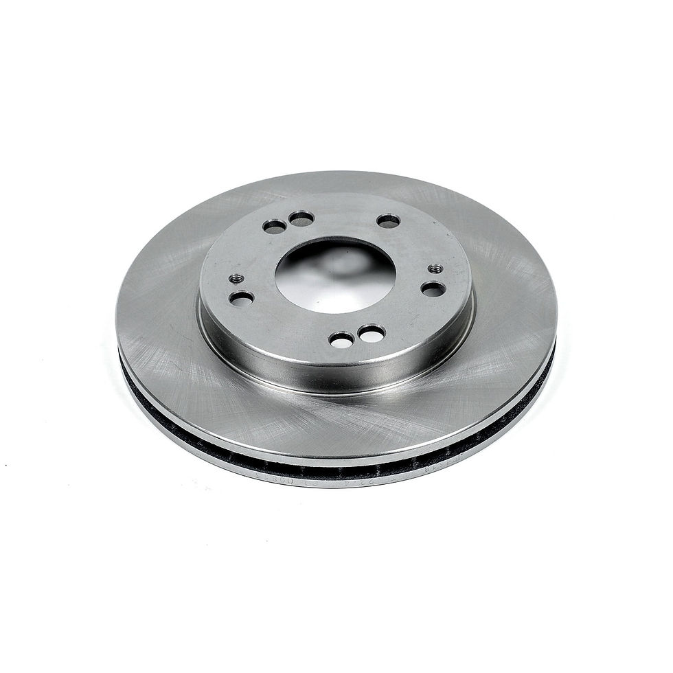 Thumbnail: Ultimate Brakes Front Semi-Metallic Brake Pad and Rotor Kit with Hardware W..