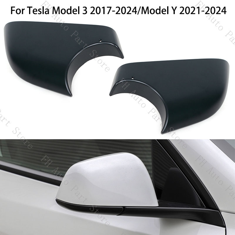 For Tesla Model 3 2017-2021 / Model Y 2021-2024 Exterior Rearview Side Mirror Lo