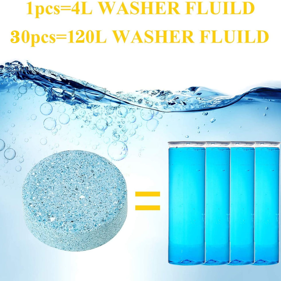Thumbnail: Windshield Washer Fluid for Car and Home, 30 Pieces Car Glass Wiper Fluid C..