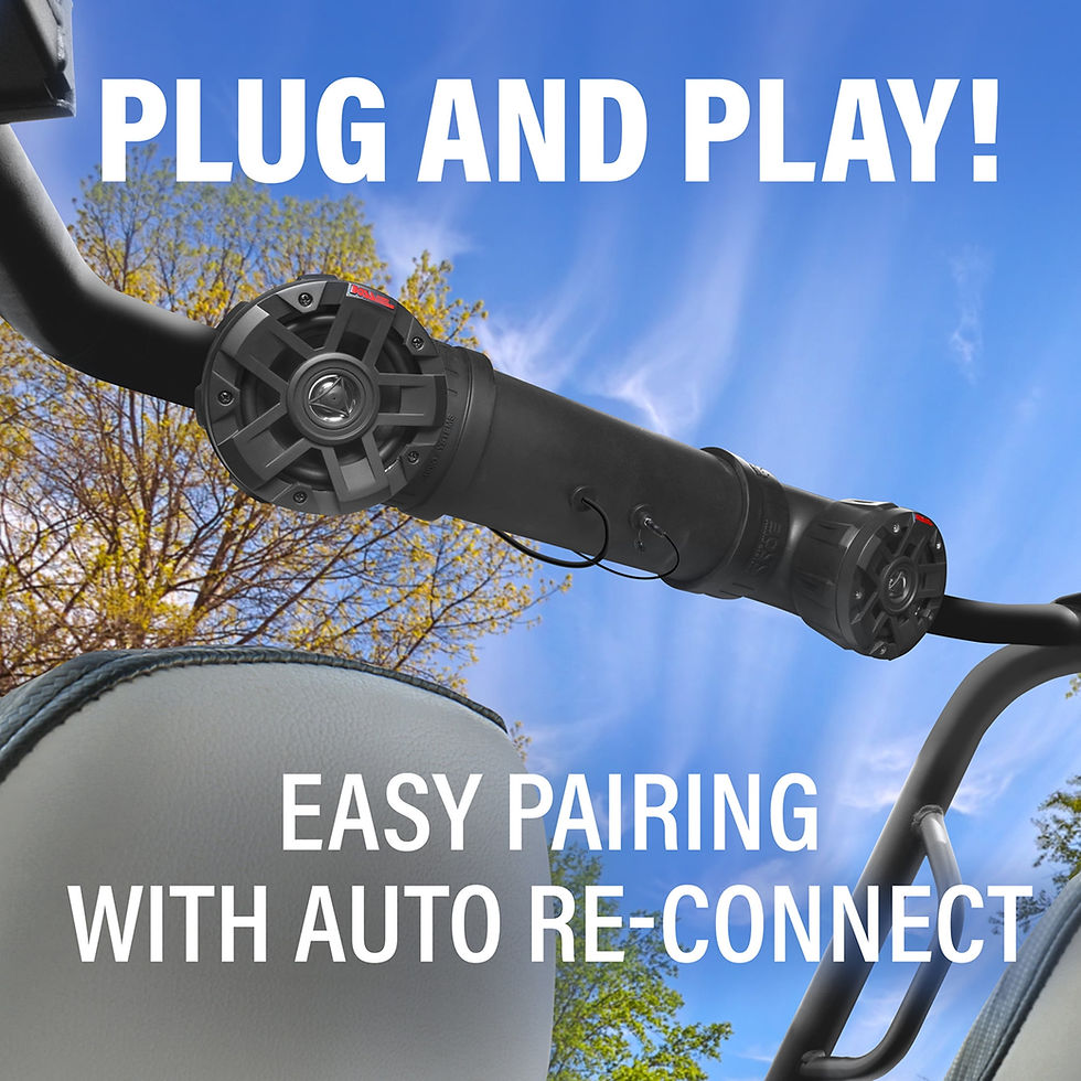 Thumbnail: BOSS Audio Systems UTV4B ATV UTV Sound System - 4 inch Speakers, 1 inch Twe..