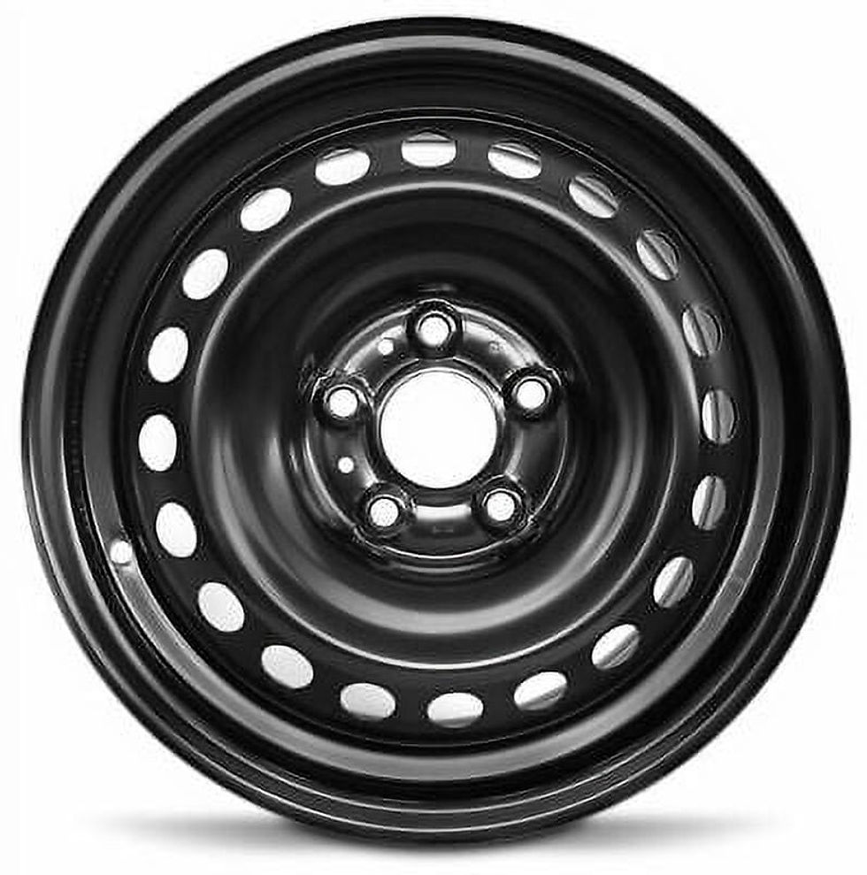 Wheel Rim for 2013-2018 Nissan Sentra 16 in Black Steel Rim Direct Fit