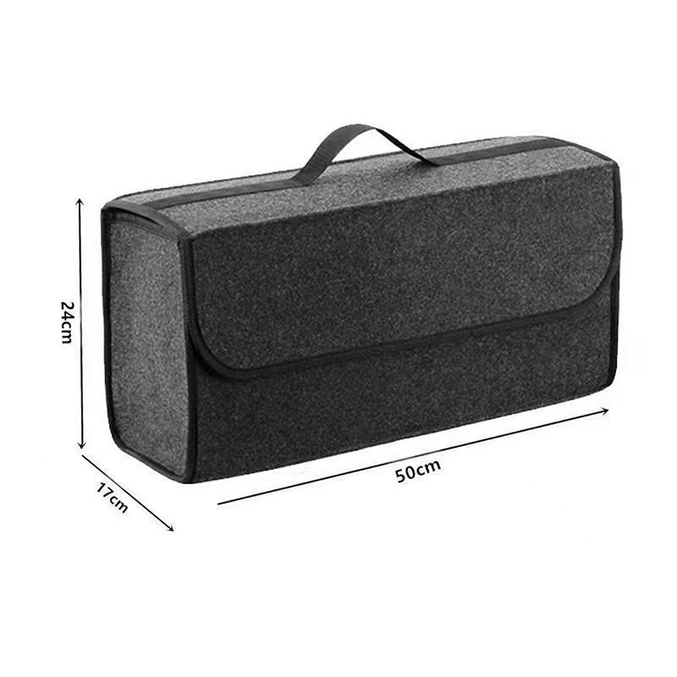 Thumbnail: Car Organizer Bag Car Trunk Organizer Anti Slip Compartment Boot Storage Organiz