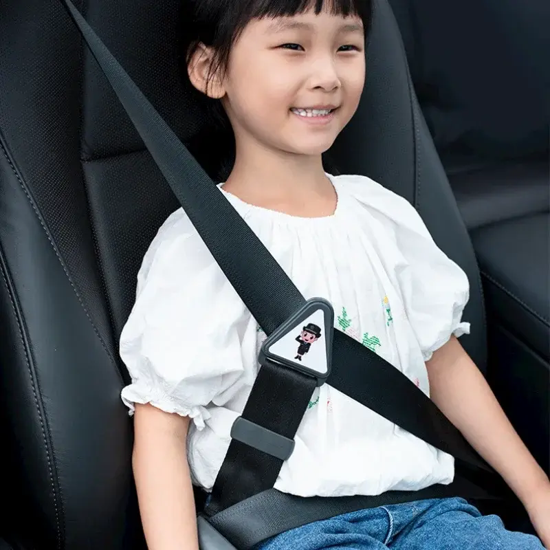 HOT Child Seat Belt Retainer Adjustment And Fixation Anti-stroke Belt Children S