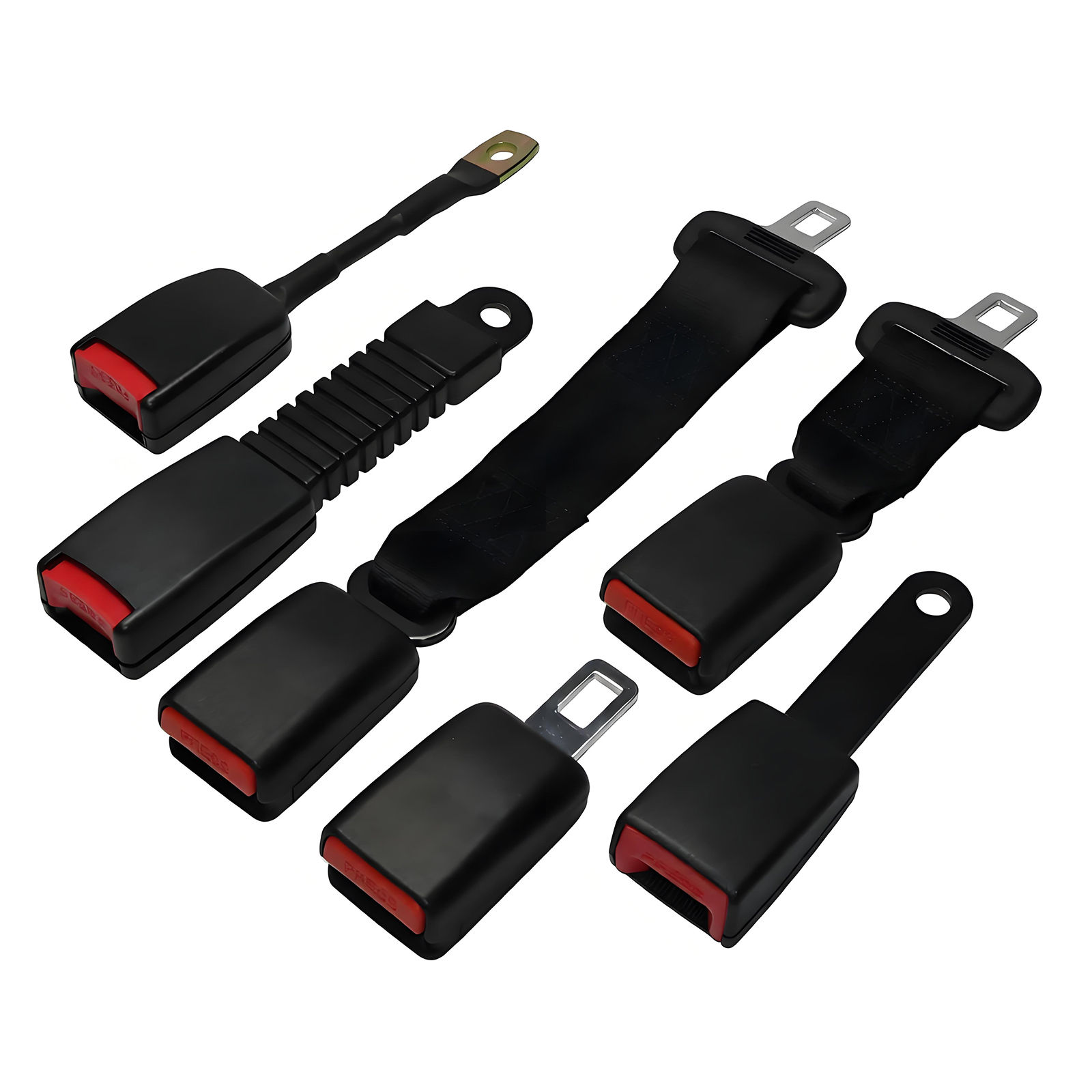 Car seat belt buckle Car Seat Safety Belt Extender Clip Extension Auto Fasteners