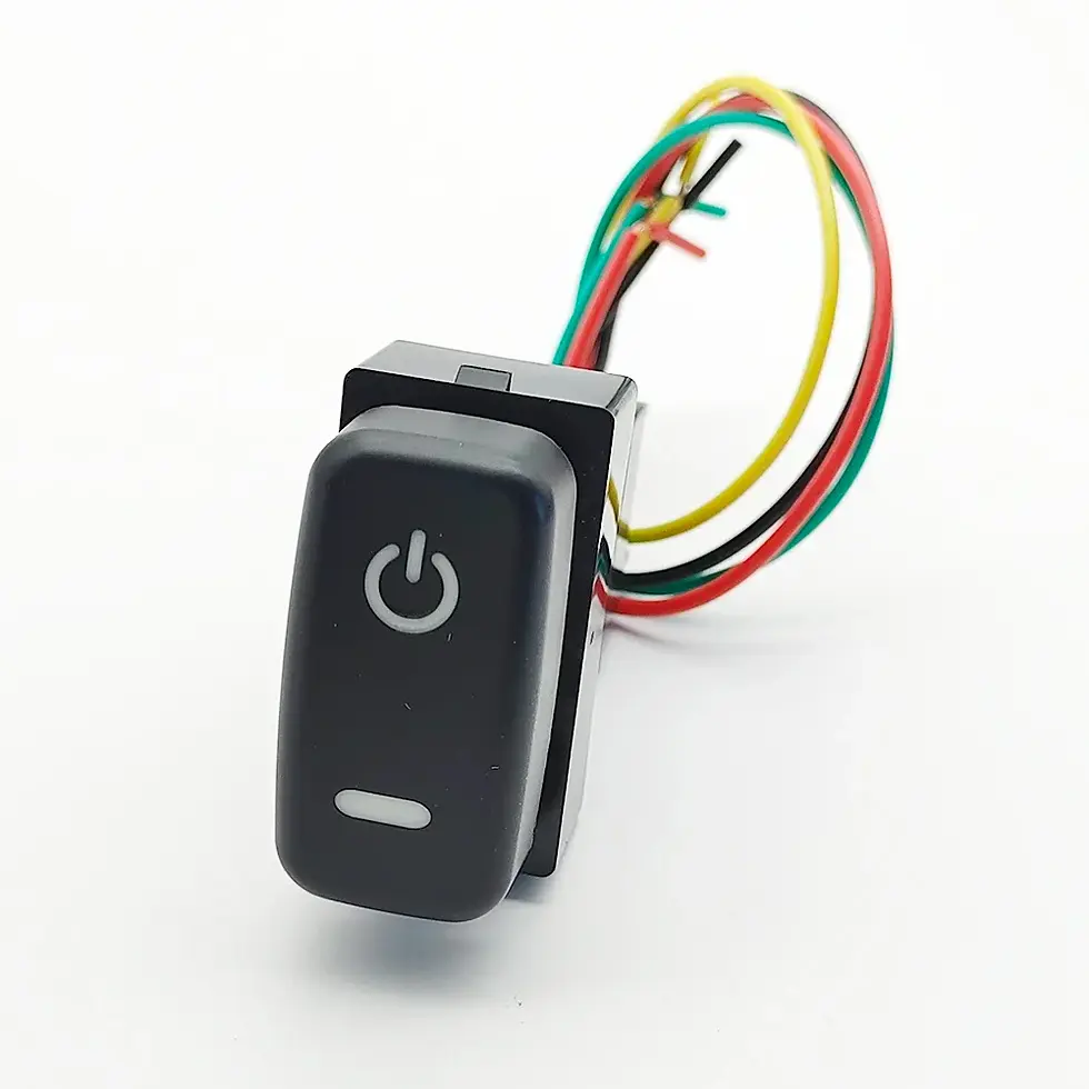 Thumbnail: 1Pc For Mitsubishi Pajero V73 V93 Lancer Outlander ASX L200 RED LED key switch f
