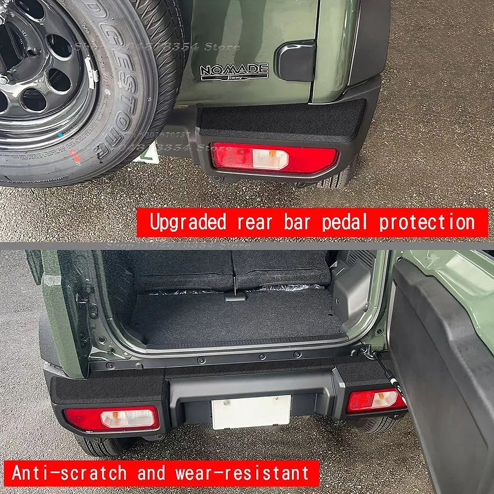 Thumbnail: For Suzuki Jimny Nomade 2025 2026 Leather Rear Guard Sticker Door Anti-kick Pane
