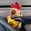 Thumbnail: 1pc New Capybara Plush Doll Car Ornaments Screen Edge Decor Cartoon Car Dashboar
