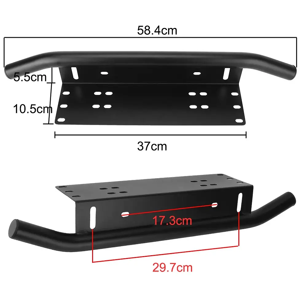 Thumbnail: Aluminum Universal SUV Lamp Holder Log Light Mount Bracket Off Road LED Light Ba