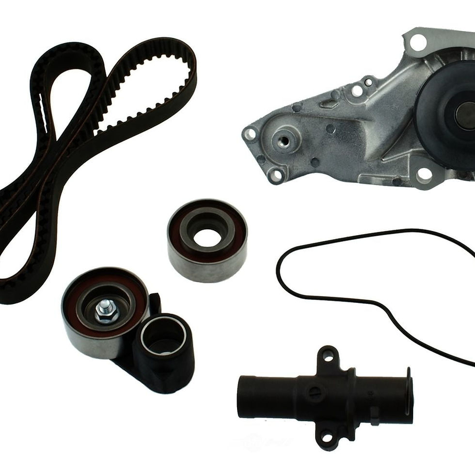 Thumbnail: AISIN TKH-002 Engine Timing Belt Kit with Water Pump Fits 2017 Honda Accord