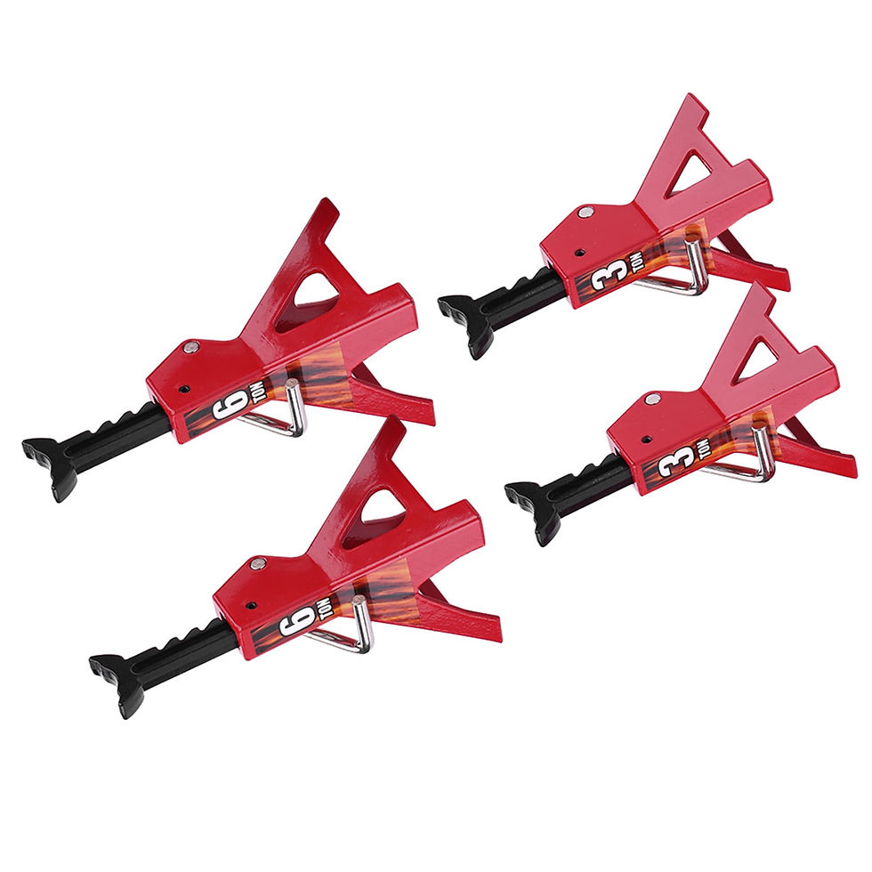 Thumbnail: CNMF Lifting Jack,,Metal Simulation Jack Stands Axial Wraith Metal Jack Sta..